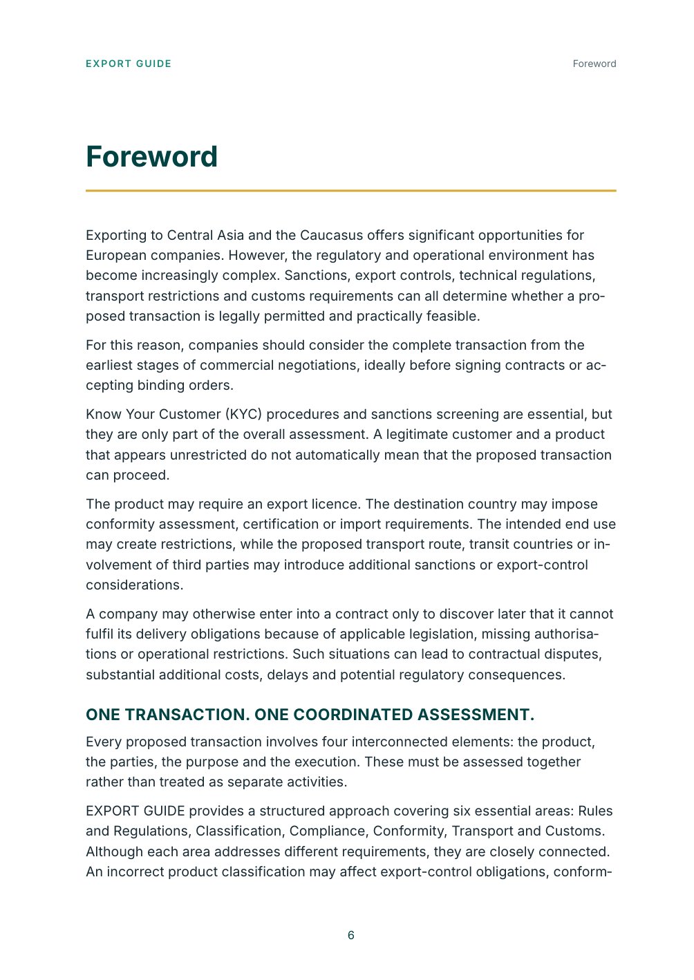 EXPORT GUIDE – page 8